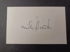 Mike Heath Signed Government Postcard GPC -Yankees, Athletics, Cardinals, Tigers