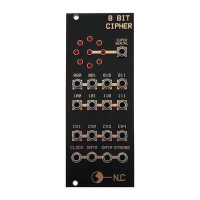 NLC 8 Bit Cipher Eurorack CV Source Non Linear Circuits