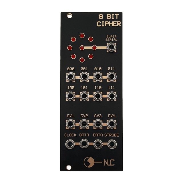 NLC 8 Bit Cipher Eurorack CV Source Non Linear Circuits