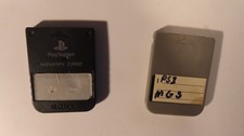 Sony SCPH-1020 HI Playstation Memory card -Black and Silver