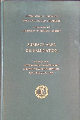 The BET method; in: Surface Area Determination International Union of Pure and A