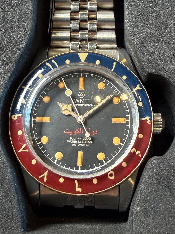 WMT Panton Brass Kuwait Edition MKII Watch !  Limited to 50 pieces ! - Image 4 of 4