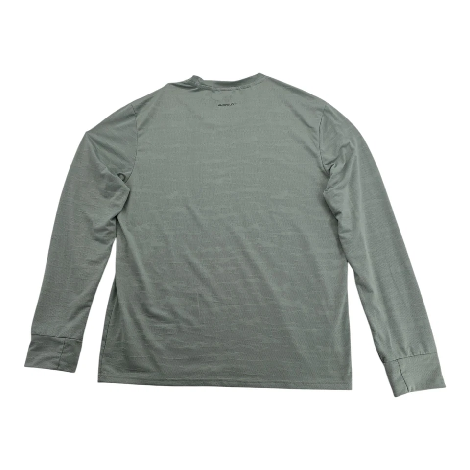 Quiksilver Green Light Sage DryFlight Long Sleeve Performance Shirt Men’s Size L - Image 2 of 4