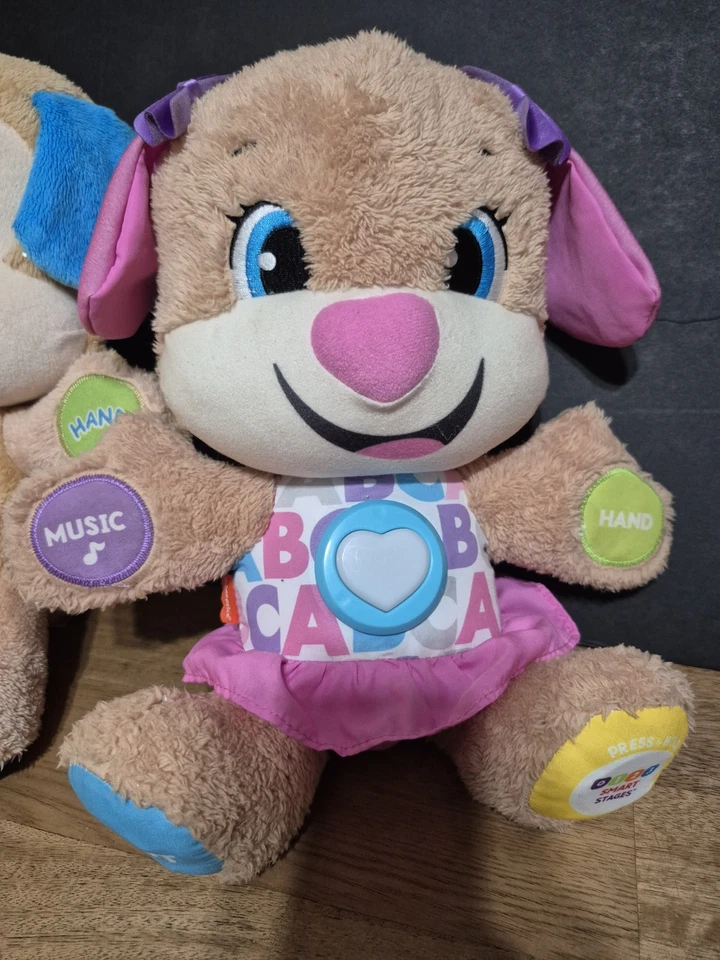 Плюшевая игрушка Fisher Price Laugh & Learn Smart Stages Sis And Bro щенок собаки малыш - Изображение 2 из 3
