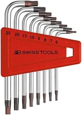 PB Swiss Tools Offset Screwdriver Set for Torx Screws size T6-T25