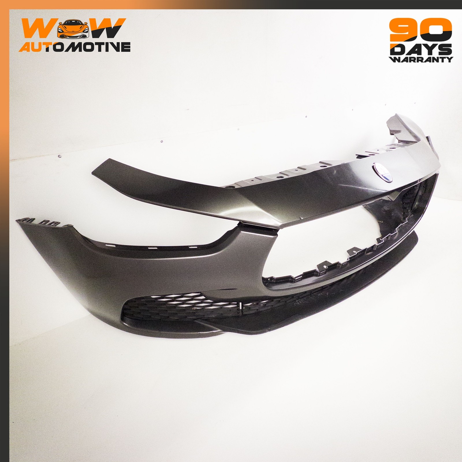 17-19 MASERATI GHIBLI FRONT BUMPER COVER PANEL SKIN GRILLE ASSEMBLY OEM