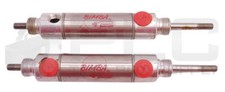 LOT OF 2 BIMBA 061-DXDE PNEUMATIC AIR CYLINDERS