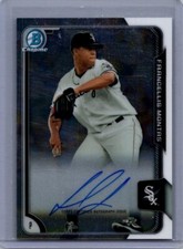 2015 Bowman #BCAP-FM Francellis Montas Chrome Prospect Autographs