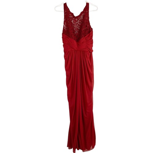 princess polly baby blue dress Draped One Shoulder Gown by Badgley Mischka