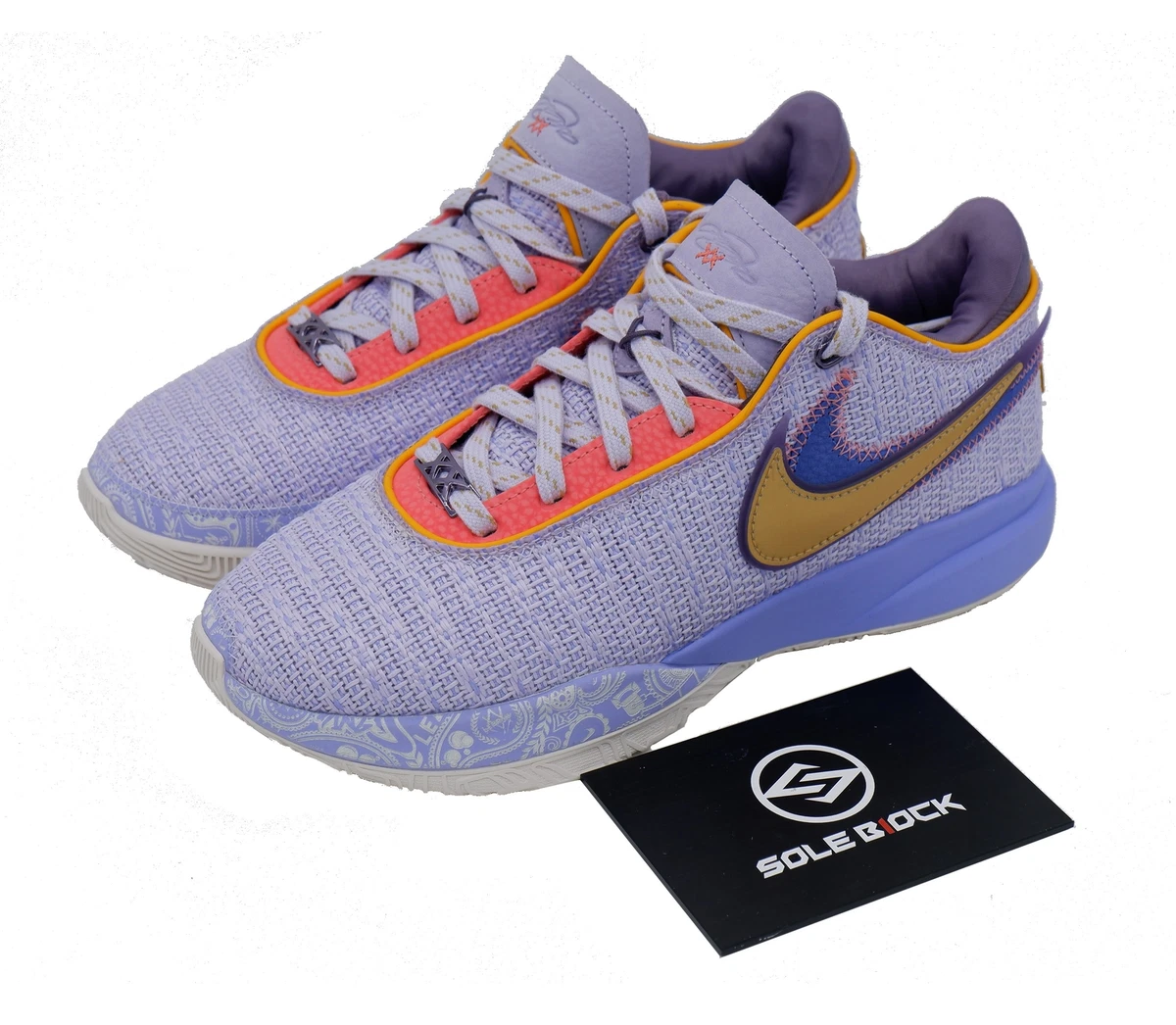 Nike LeBron 20 EP Purple And Gold for Sale | Authenticity