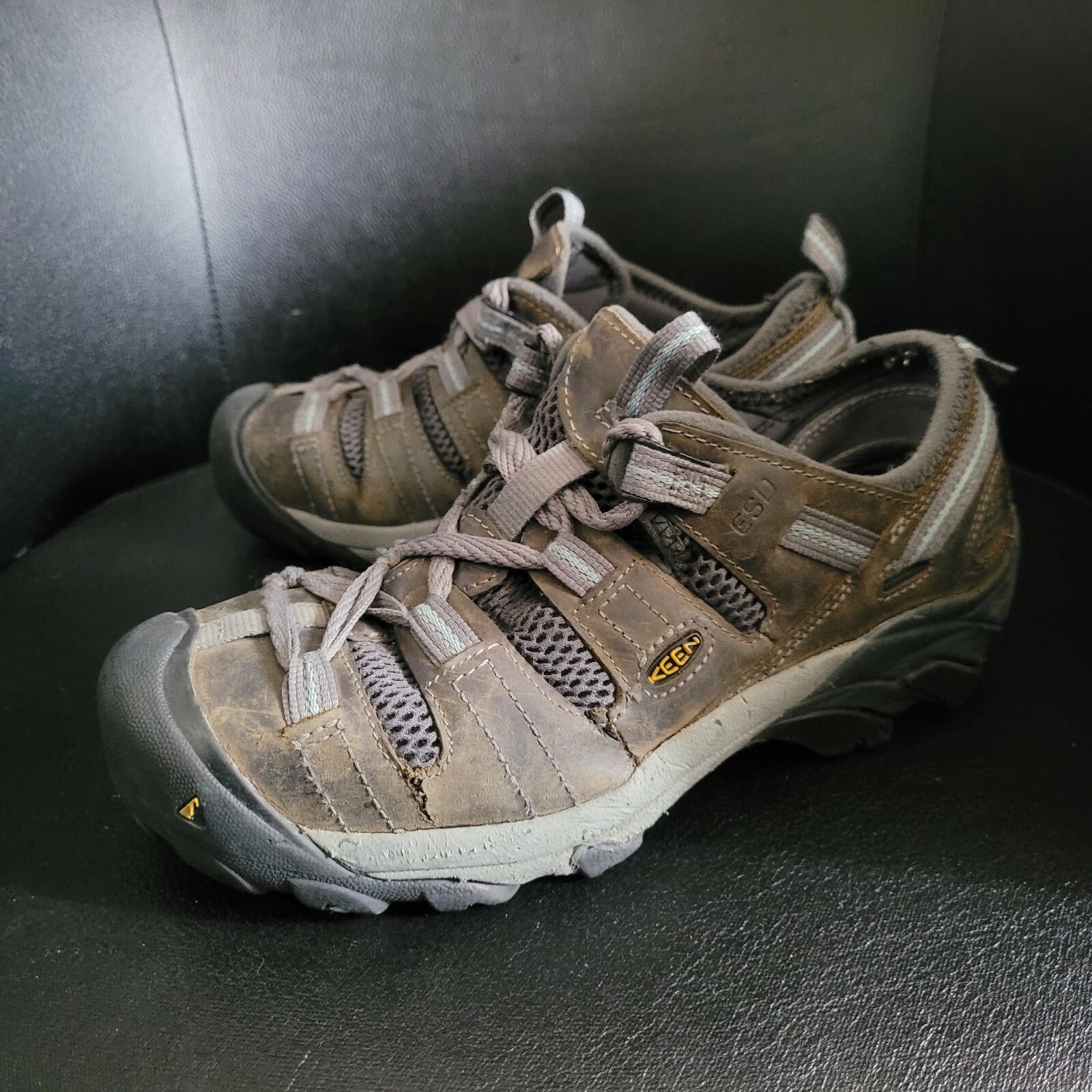 Scarpe da trekking Keen Atlanta Cool da donna taglia 8 marroni