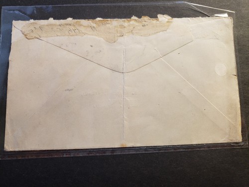 QUALITY SILK MILLS, NYC, NY 1921 Postal History Cover PERFIN to Saxony, Germany - Picture 3 of 3