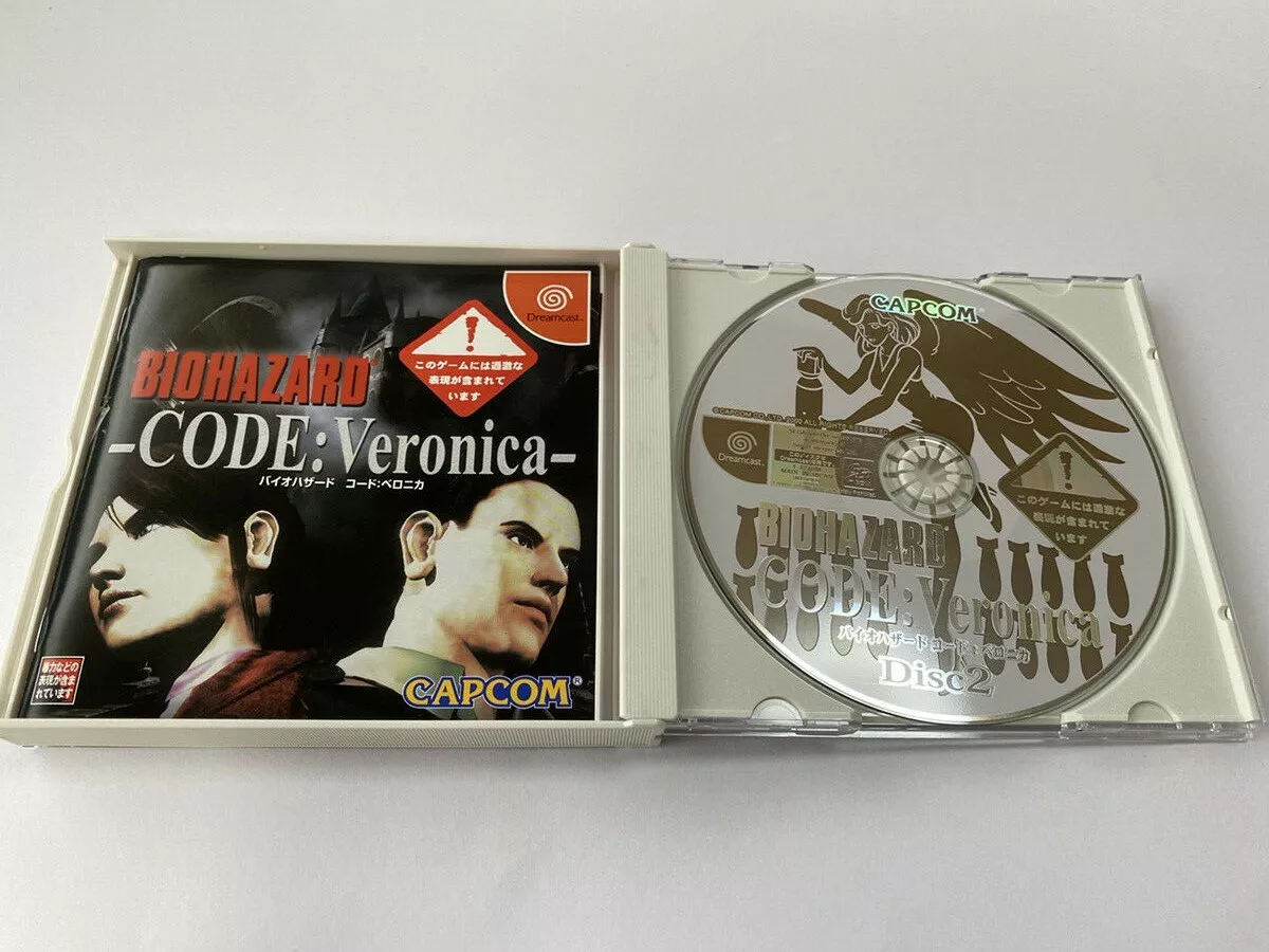 Resident Evil Code: Veronica Dreamcast Game For Sale