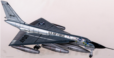 1 200 Herpa Convair B-58 Hustler Supersonic Bomber Diecast Model