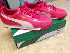 puma pink glitter shoes