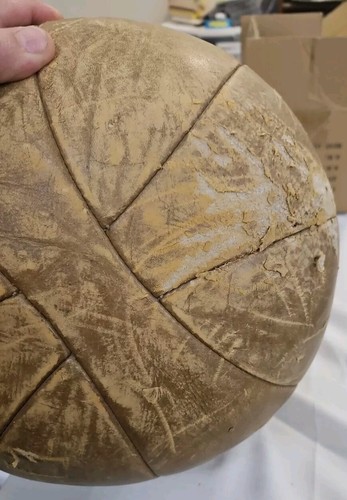 ¿Vintage/antiguo? Balón medicinal Goldsmith de cuero para gimnasio de boxeo - Imagen 9 de 12