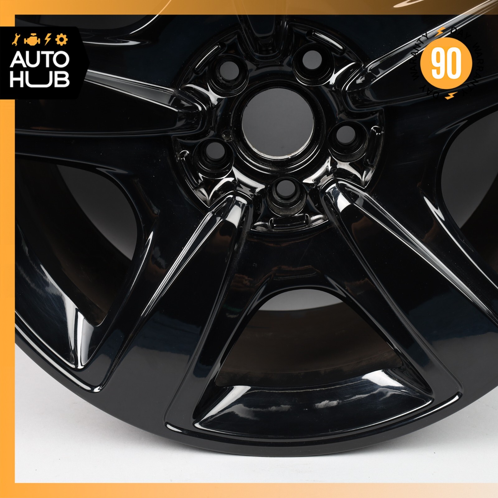 Bentley Continental GT GTC 9 x 19 19" Wheel Rim Black 3W0601025AK OEM