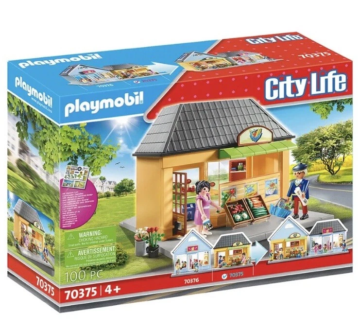 My little cheap town playmobil