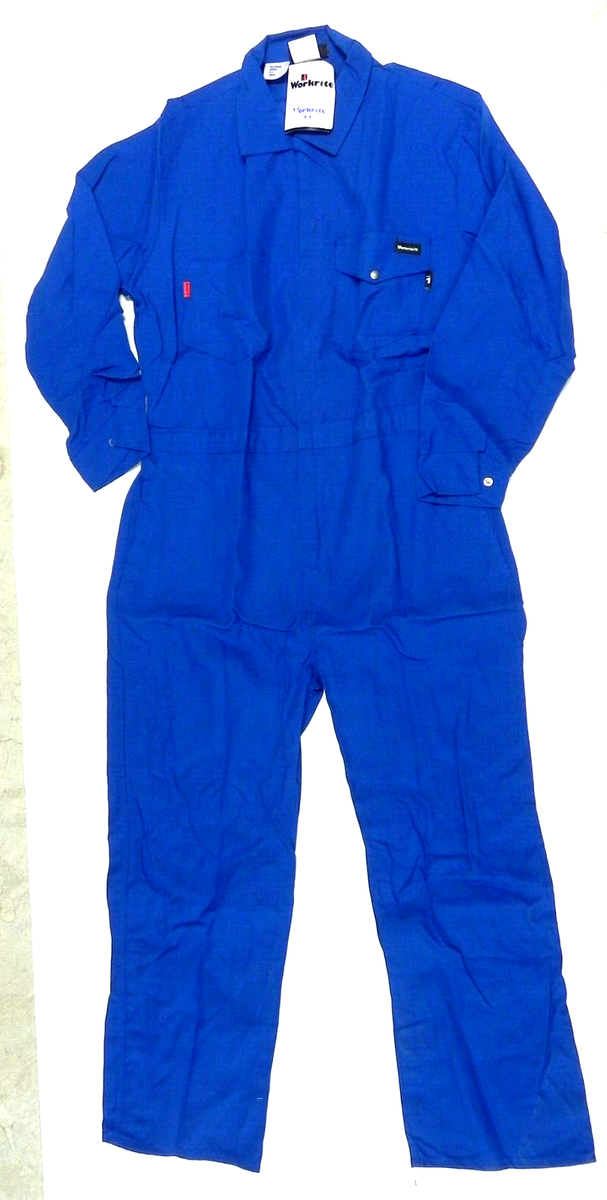 X-Large-R Flame Resistant Nomex Royal Blue Coverall Workrite