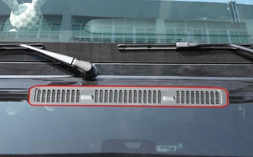 For Benz G-Class 2019-2022 Matte Carbon Fiber Front Hood Vent Frame Cover Trim - Picture 4 of 6