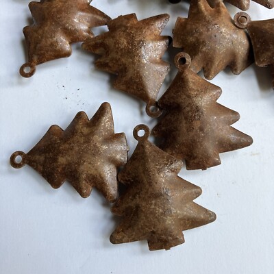BELLE VOUS 35 Pack Vintage Bronze Craft Jingle Bells - 40 x 35mm - Mini