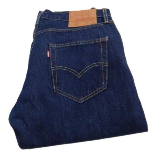 Levi Lot 501 gerade Jeans Big E blaue Taille 32 Beine 30 W32 L30 Knopfleiste (Q1832 - Bild 1 von 9