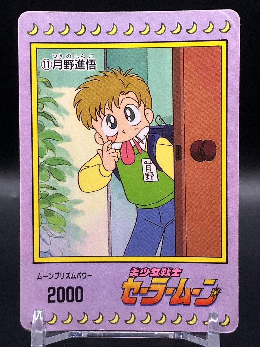 Shingo Tsukino Sailor Moon Cards TCG Japanese Japan Manga Anime 