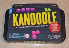Kanoodle 3D Brain Teaser Puzzle Game, Featuring 200 Challenges, Gift for Ages 7+