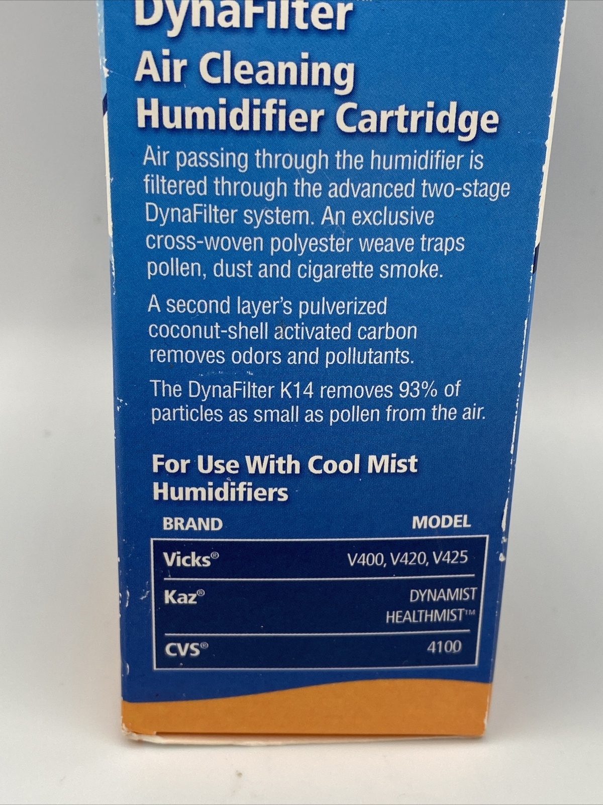 Kaz DynaFlter Protec Air Cleaning Humidifier Cartridge White (K143W