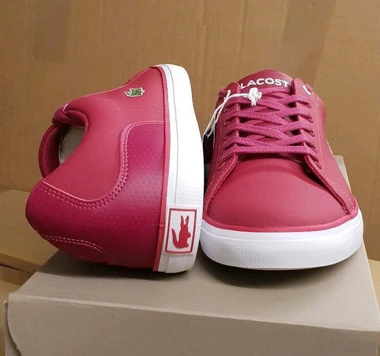Lacoste lerond womens pink sales
