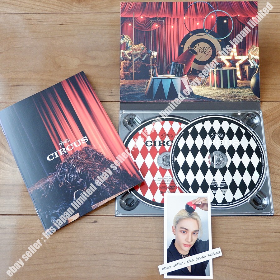 Stray Kids Hyunjin CIRCUS Official A ver. CD + Photocard set