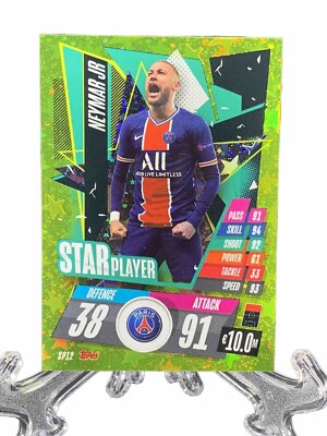 Neymar Jr 2020-21 Topps Match Attax UEFA Champions League Star 
