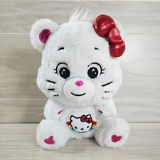 Sanrio Hello Kitty & Friends Care Bears Hello Kitty Loves Cheer Bear 10-in