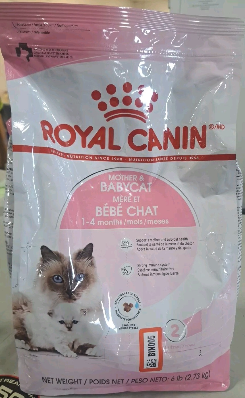 Royal Canin Nutrition Mother & Babycat Dry Cat Food, 6 lb Bag eBay