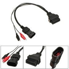 3 Pin To 16 Pin Obd2 Adapter Connector Diagnostic Cable For Fiat Alfa Lancia Us 3 Pin To 16 Pin Obd2 Adapter Connector Diagnostic Cable For Fiat Alfa Lancia Us