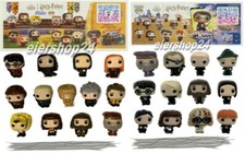 Alle 2 Komplettsätze HARRY POTTER 2023 & 2024 Figuren inkl. aller BPZ KINDER JOY
