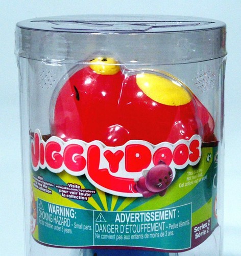 JIGGLYDOOS SERIES 2 WIGGLE JIGGLE SQUISHY 2-PACK JIGGLY DOOS TOY BEAR / HEDGEHOG - Picture 2 of 3