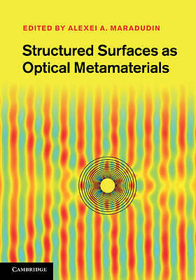 Structured Surfaces as Optical Metamaterials Maradudin Hardback 9780521119610