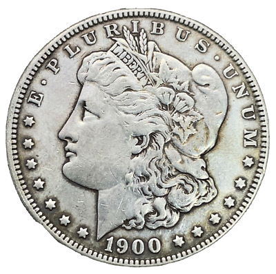 1900 Morgan Dollar XF // AU 90% Silver $1 US Coin #818 | eBay
