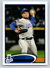 Bruce Chen 2012 Topps #647 Kansas City Royals