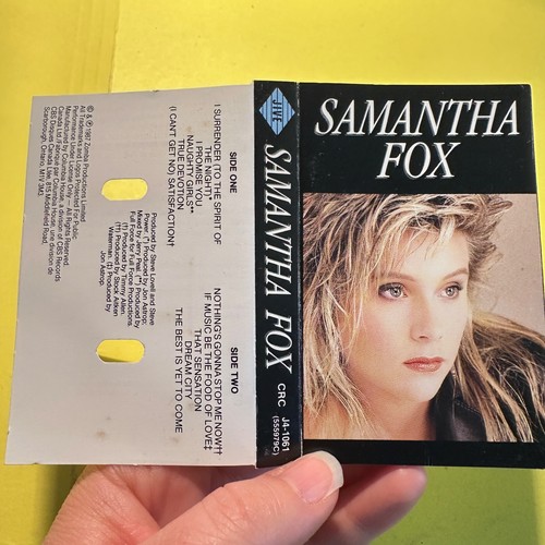 SAMANTHA FOX Self Titled CASSETTE TAPE - Picture 4 of 8