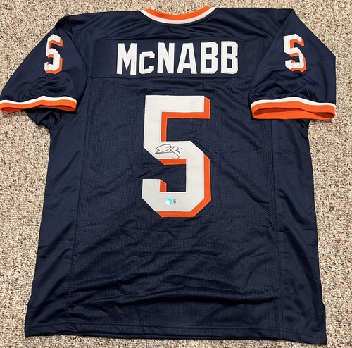 DONOVAN MCNABB Signed Autographed Auto Syracuse Orange XL Custom Jersey Beckett