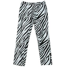 GUCCI SS1996 By Tom Ford Zebra Print Nylon Pants Size 42 Made In Italy