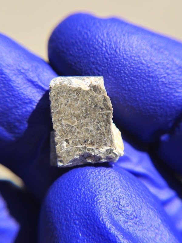 NEA 083 Lunar Meteorite 1.233g Slice Granulitic Breccia Libya 2024