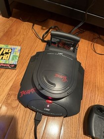 Atari Jaguar CD Console + Jaguar Console & Controller + 2 Games Tested Working!!