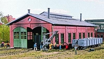 Walthers Cornerstone 933-3007 H0 Maßstab 2-ständiges Lokschuppen-Bausatz-Kit