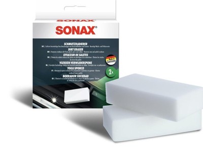 SONAX Dirt Eraser   Interior & Exterior Detailing Sponge | Removes Stains