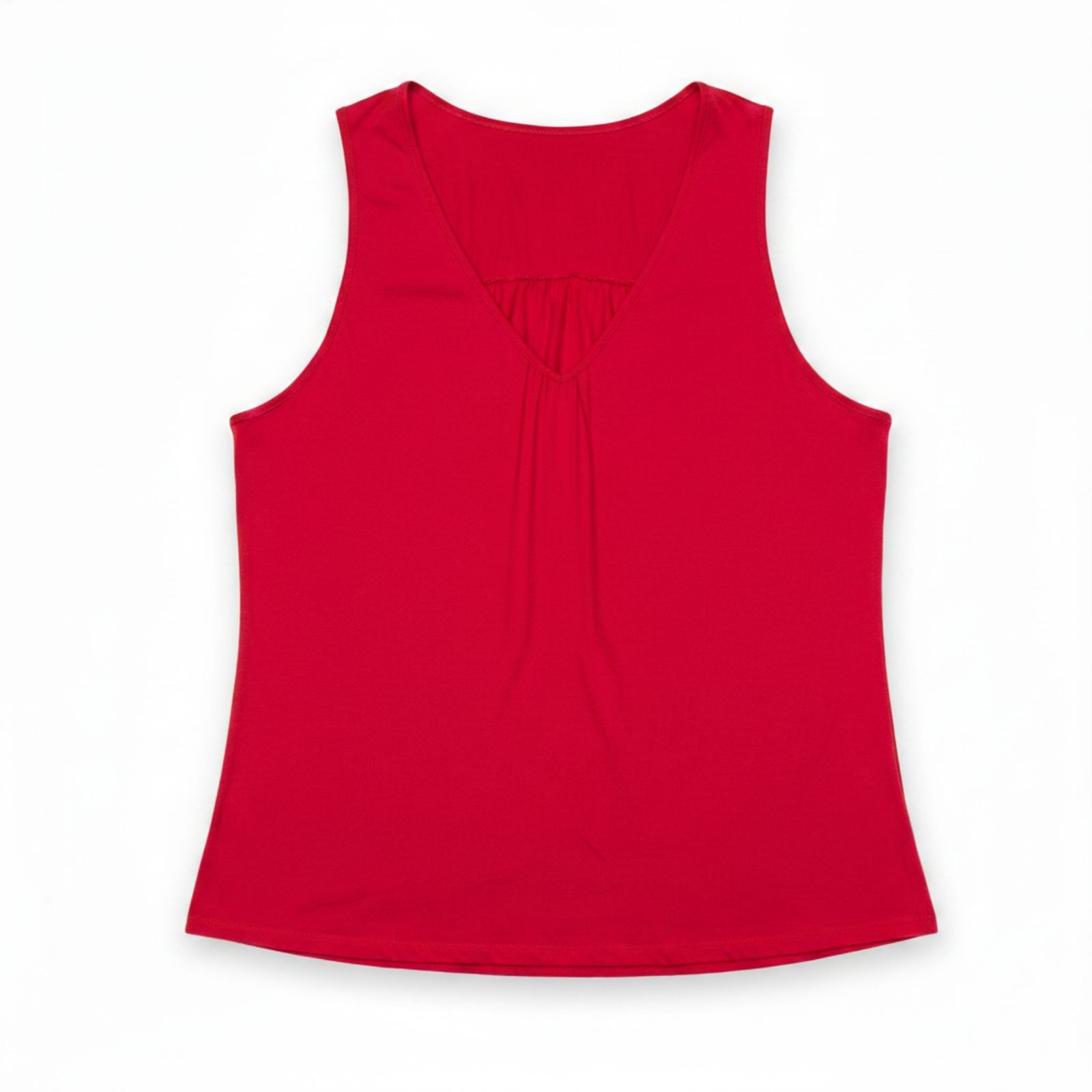 Size 1X Basic Red Ambiance Button Down Top - image 2