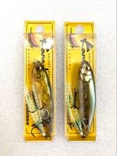Megabass Kaarashi Lure Set 2 Unused Mustard Color Bass Fishing Bait