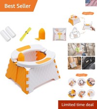 Toddler Portable Potty Training Seat for Kids Baby Foldable Toilet Child Trav...